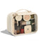 Premium Leather Transparent Cosmetic Bag for Travel