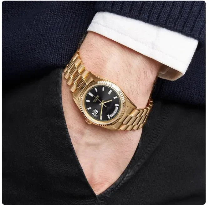 Reloj Automático para Hombre de 36 mm con Día y Fecha