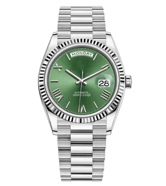 Reloj Automático para Hombre de 36 mm con Día y Fecha