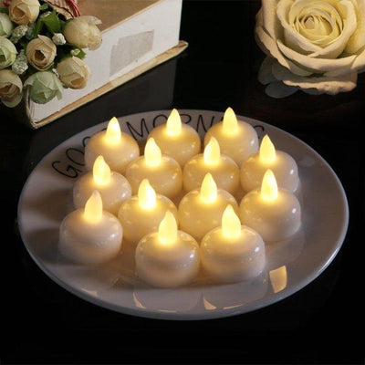 LED Flameless Waterproof Floating Candles - 3/6 Pack