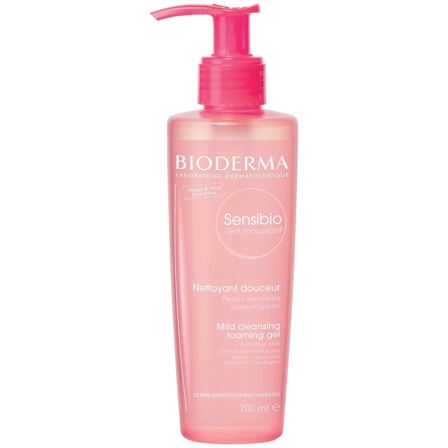 Gel Espumoso Limpiador Suave Bioderma Sensibio 200ml