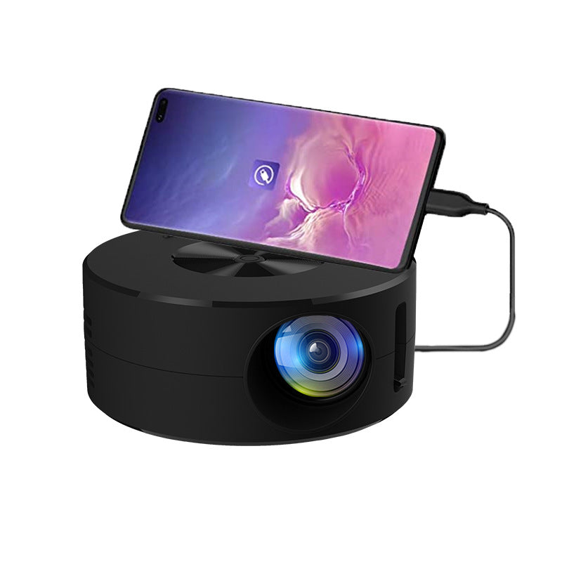 YT200 Home Projector Mini Portable Small Children's Mobile Phone Projection - Korvel