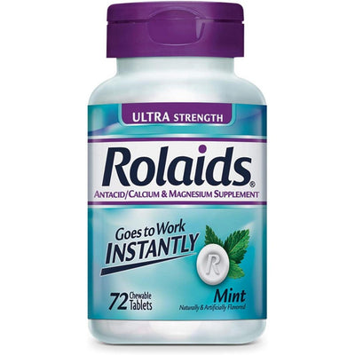Comprimés à mâcher Rolaids Ultra Force - 72 unités