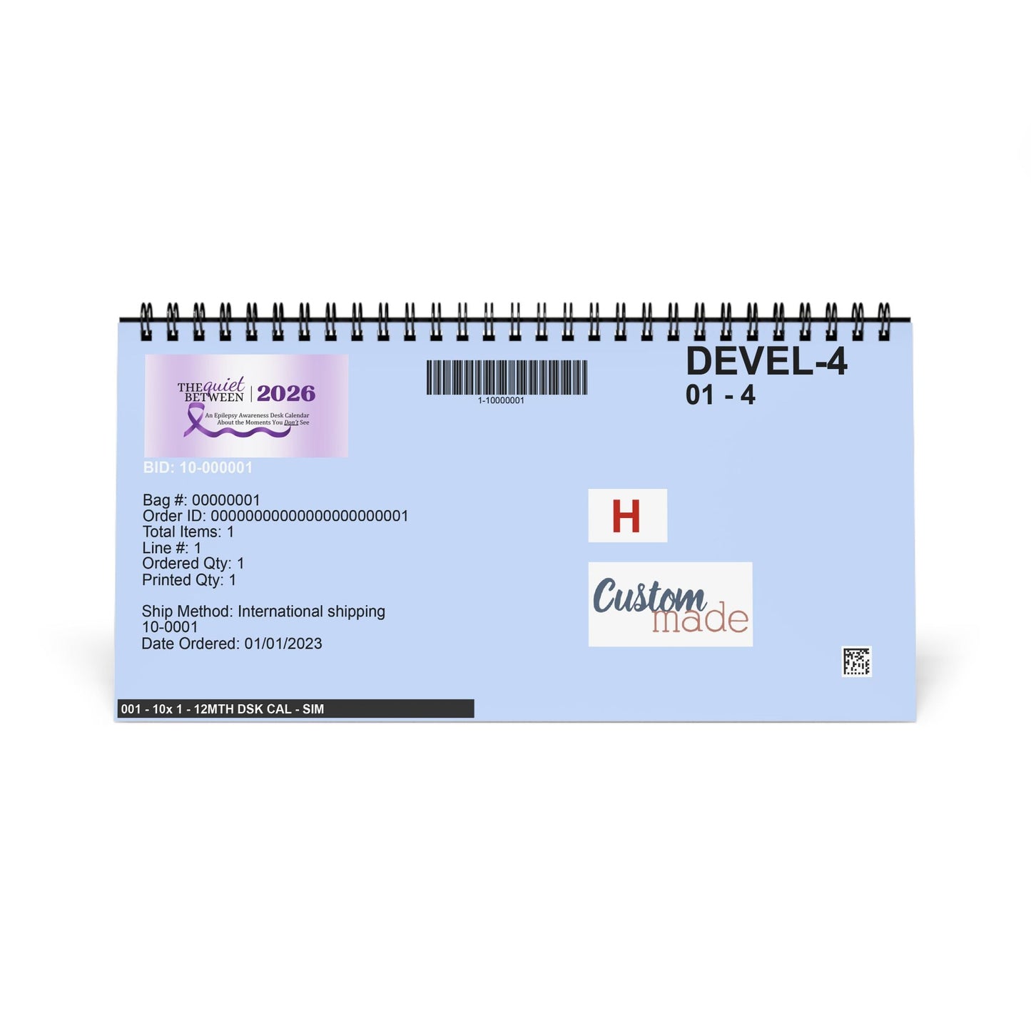 The Quiet Between Desk Calendar | A Year of Presence