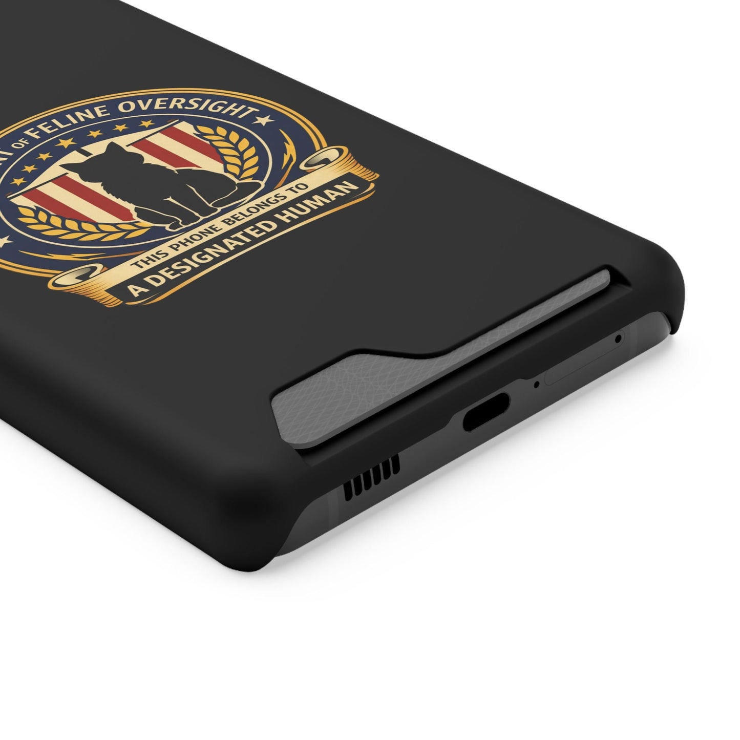 Department of Feline Oversight MagSafe iPhone Case - Designated Human Edition