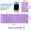 Ultra Slim Folding Portable Bluetooth Keyboard