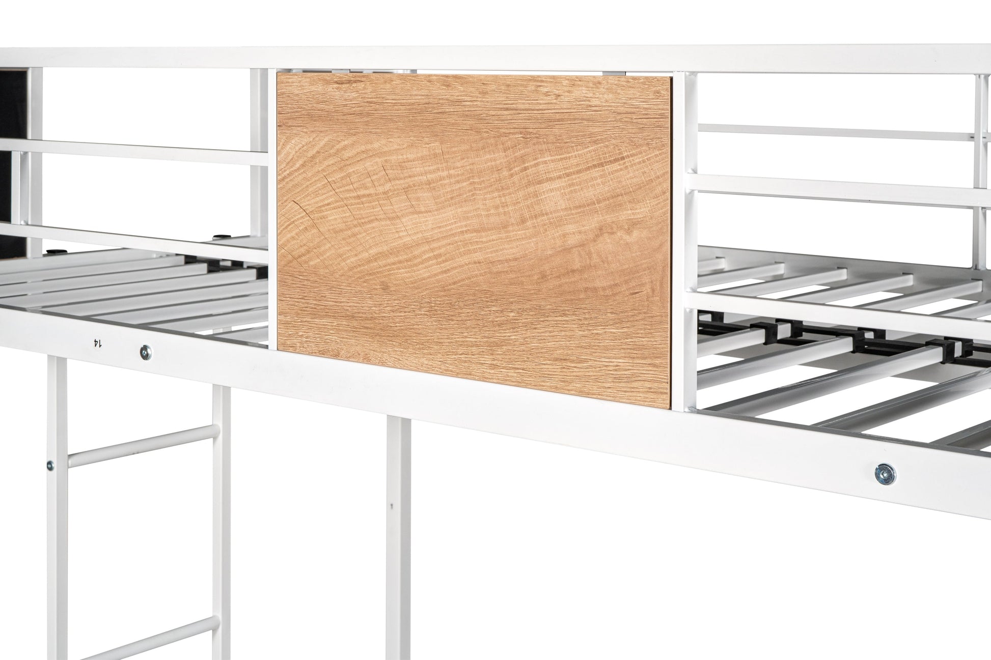 Metal Twin over Full Bunk Bed with Trundle - Korvel