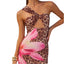 Leopard Print Slim Sexy Backless Long Dress for Women - Korvel