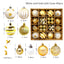 Christmas decoration 6cm electroplated ball plastic ball special-shaped painted Christmas ball gift Christmas tree pendant - Korvel