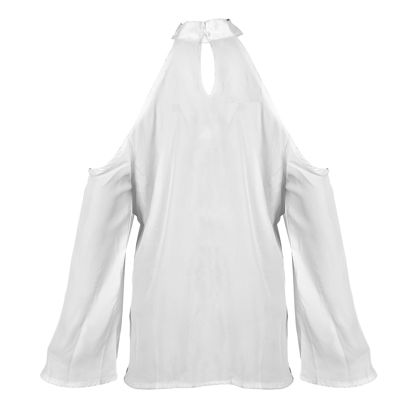 Women's Off The Shoulder Blouse - Elegant Cold Shoulder Top