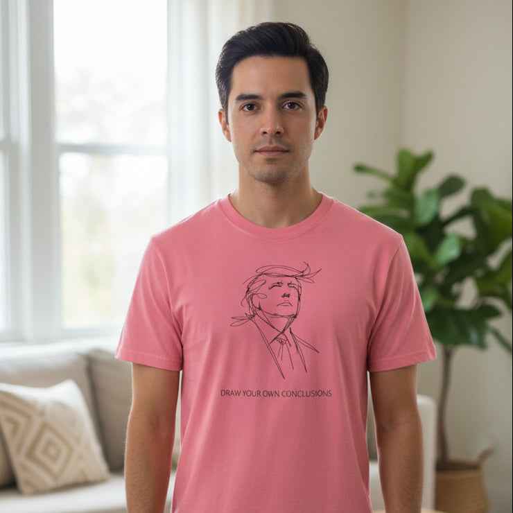 Saca tus propias conclusiones camiseta gráfica unisex