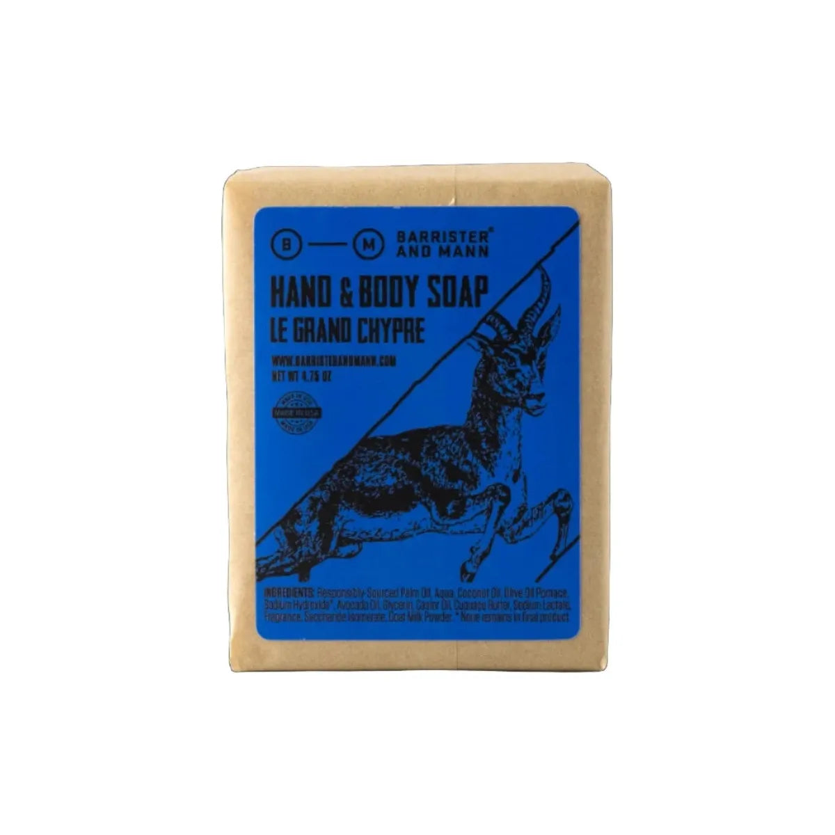 Collection de savon pour les mains et le corps Barrister & Mann