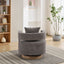 Fauteuil pivotant accent de 29,1"L - Confort moderne en charbon