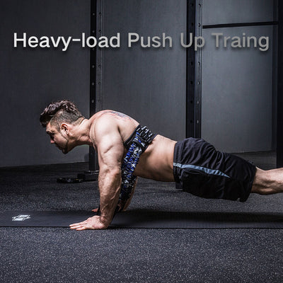 Adjustable Rubber Push Up Bands Bench Press Tension Rope Iron Bar for Chest Arm Home Gym Strength Training Dropshipping - Korvel