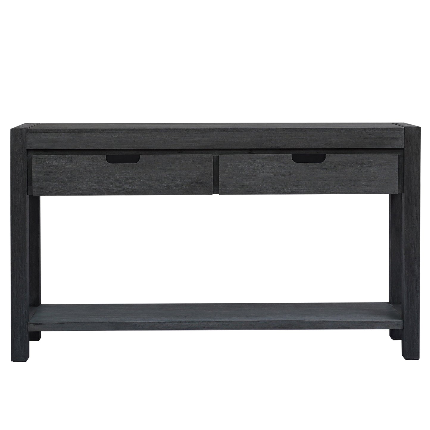 U_STYLE Console Table Entryway Table for Hallway Living Room with 2 Drawers and 1 Shelf - Korvel