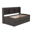 Twin Size Wooden Captain Bed with Storage and Trundle - Antique Gray