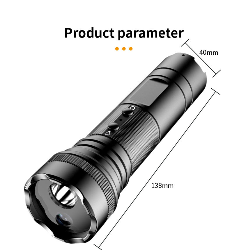 DV4000 4K HD Waterproof Action Camera with Strong Light Flashlight