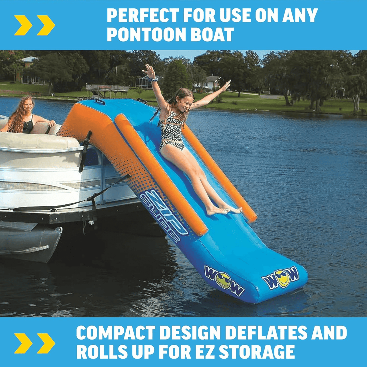 WOW Watersports Deslizador Inflable para Pontón