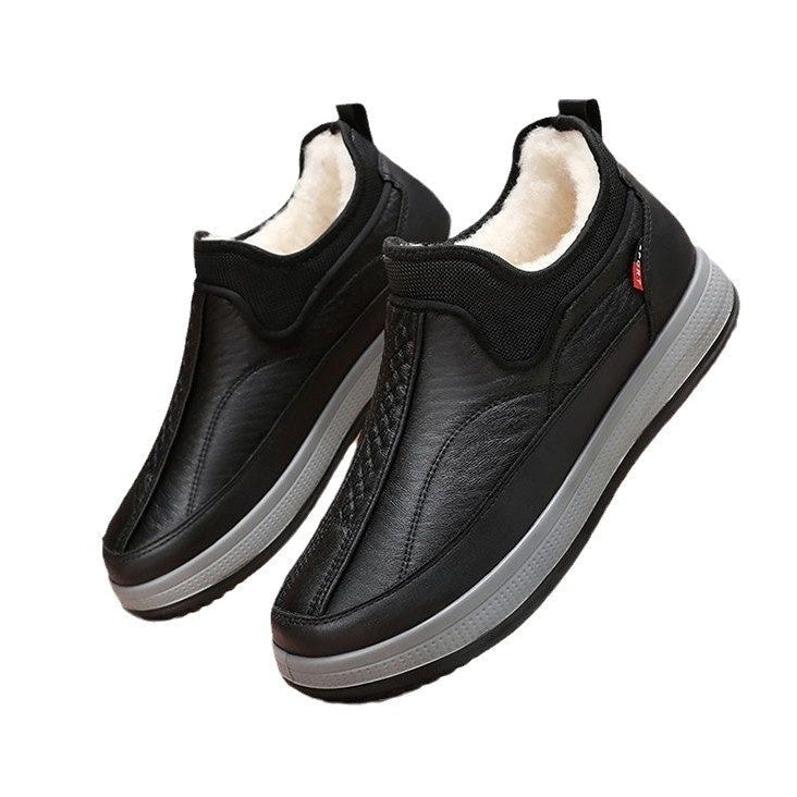 Winter Warm Fleece Snow Boots for Men - Stylish and Comfortable