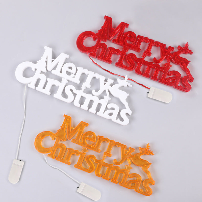 Christmas decorations, Christmas tree ornaments, LED lights, Christmas wreaths, letter lights, chrismas - Korvel