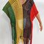 Fringe Color Block Scoop Neck Cover Up - Korvel