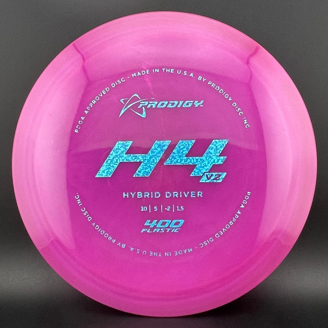 H4 V2 Disc Golf Driver - Prodigy 400 Plastic