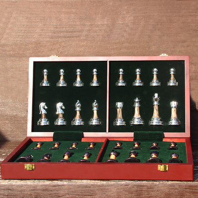 Premium International Chess Set with Acrylic Pieces