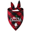 Christmas Day Border Protection Pet Small, Medium, and Large Dogs, Dogs, Cats, Teddy Triangular Towels, Water Jars - Korvel