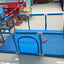 Parque Infantil de Acero Inoxidable Premium con Cerca de Baloncesto