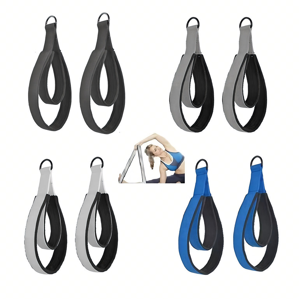 Double ring yoga Pilates ankle buckle wrist strap wristband shoulder strap accessory sports accessories - Korvel