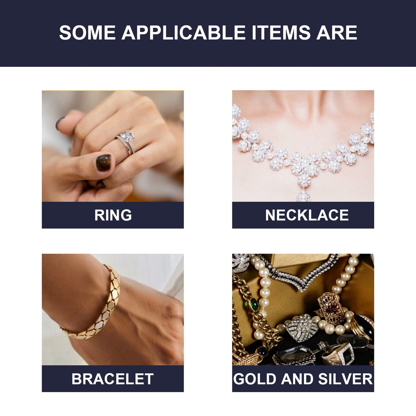 Jewelry Cleaner, Gold And Silver Jewelry Watches Diamond Ring Jewelry Decontamination Anti-Oxidation Cleaner - Korvel