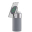 Magnetic wireless charging with Bluetooth speaker, adjustable night light, rechargeable headphones - Korvel