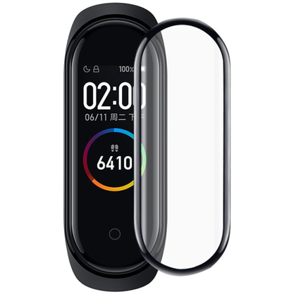 3D Protective Glass for Xiaomi mi band 4 5 glass film for Mi band5 Smart Watchband 4 5 Soft Screen Protector Film For mi band 4 - Korvel