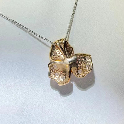 2 Carat Moissanite 925 Sterling Silver Pendant Necklace - Korvel
