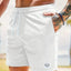 Lace-up Drawstring Corduroy Jogger Shorts for Men