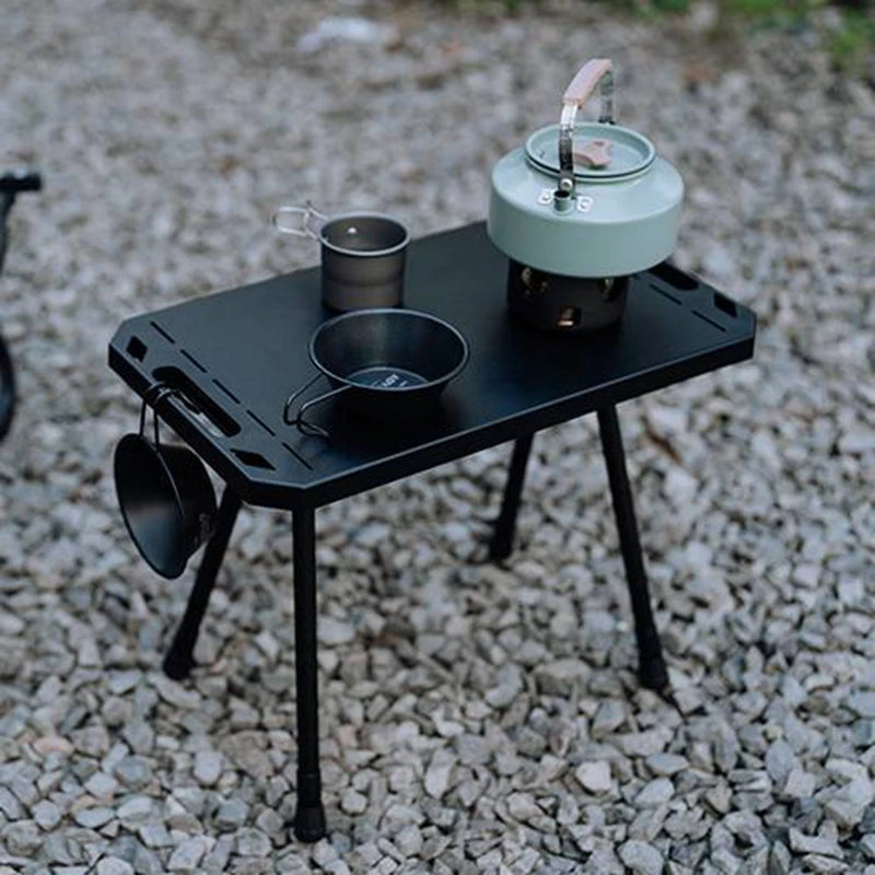 Adjustable Height Folding Picnic Table - Premium Aluminium Alloy