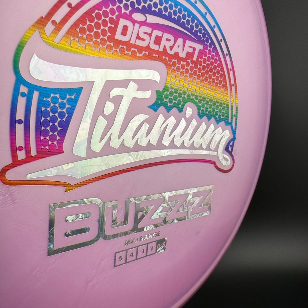 Titanium Buzzz - Retired Stamp Disc Golf Midrange
