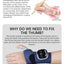 EMS Smart Tendon Sheath Hand Heating Wristband with Hot Compress and Massage Function - Korvel