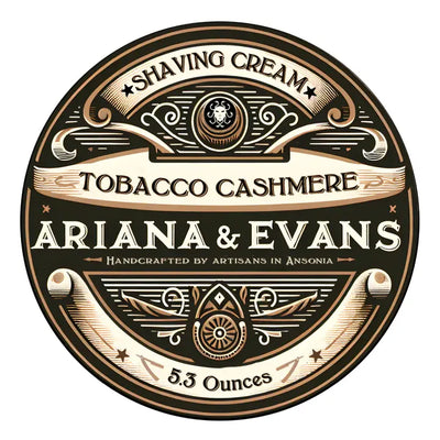 Ariana & Evans Tobacco Cashmere Shaving Collection