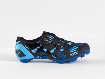 Bontrager XXX LTD MTB Shoe - Trek Black/Royal/Azure