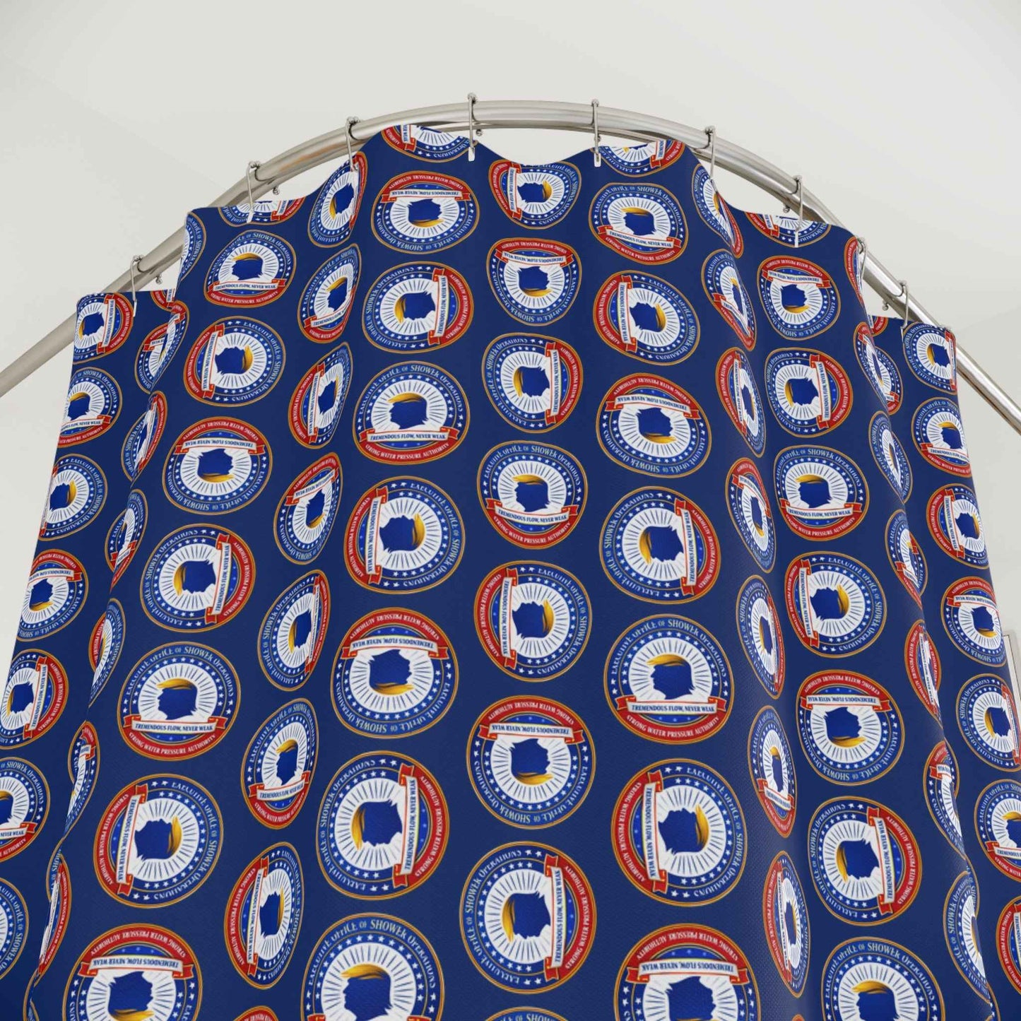 Rideau de douche du Bureau Exécutif des Opérations de Douche – Faux Sceau Patriotique