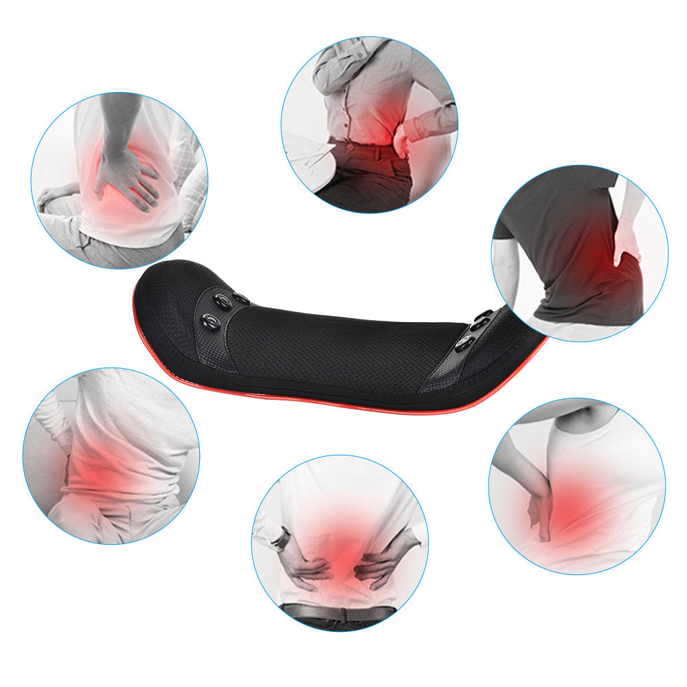 Masajeador Lumbar Eléctrico Inteligente con Función de Calentamiento