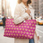 Pink Cat Blossom Weekender Bag | Playful Travel Tote