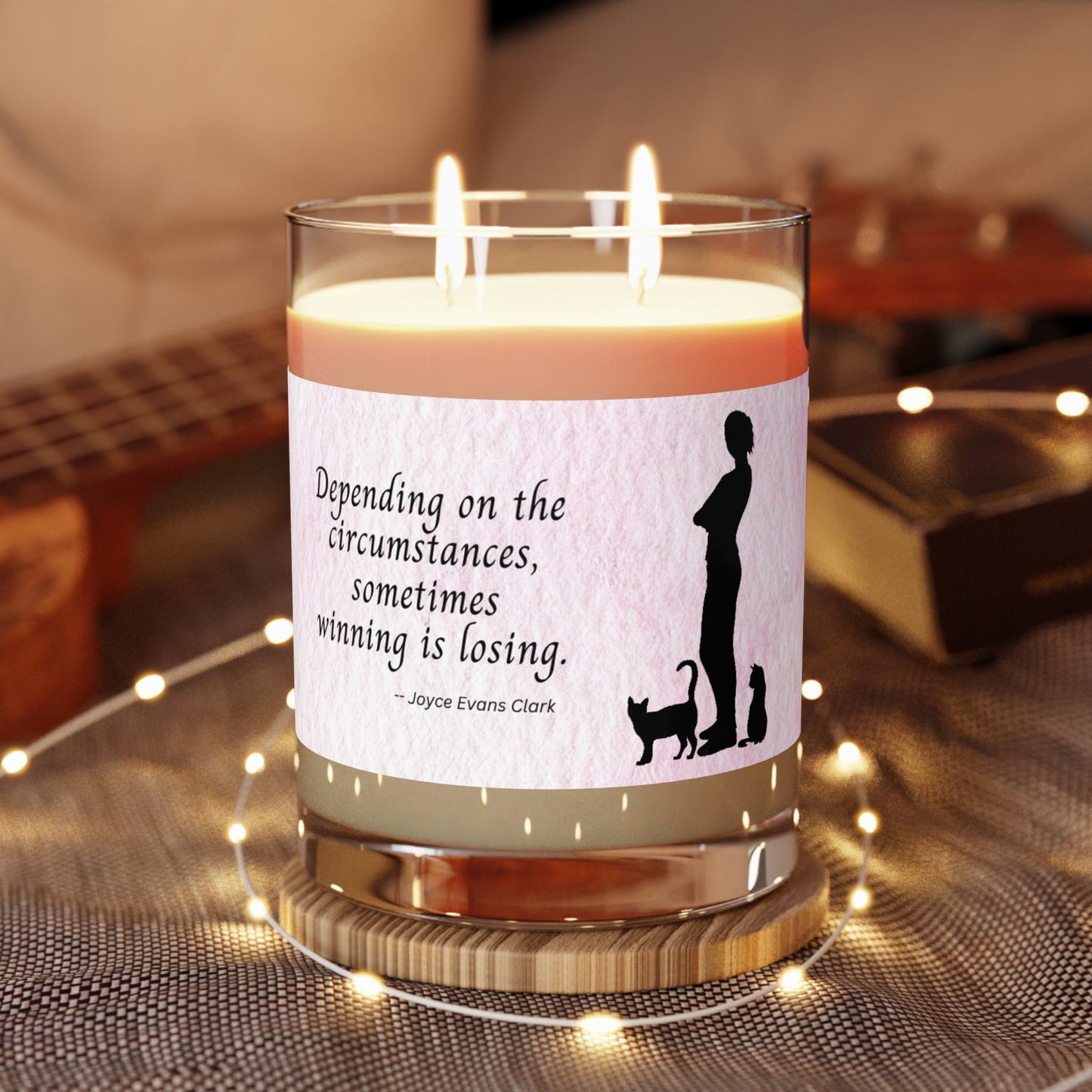 Bougie parfumée Winning is Losing - Verre complet, 11oz