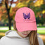 Epilepsy Butterfly Unisex Distressed Cap