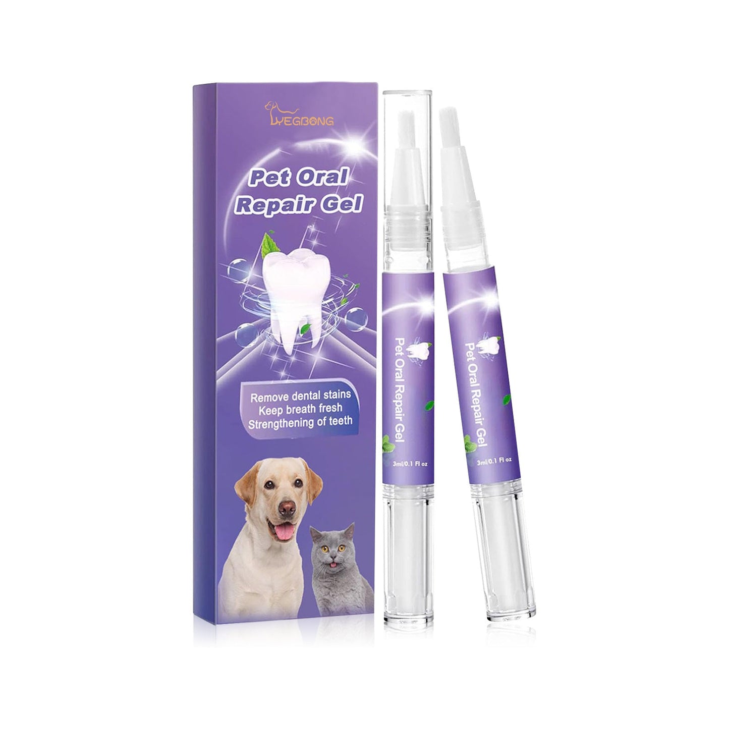 Gel Reparador Oral Premium para Perros y Gatos