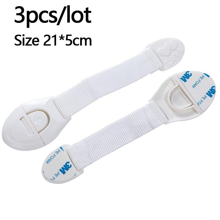 Verrous de sécurité créatifs pour bébés - Pack de 5 ou 10