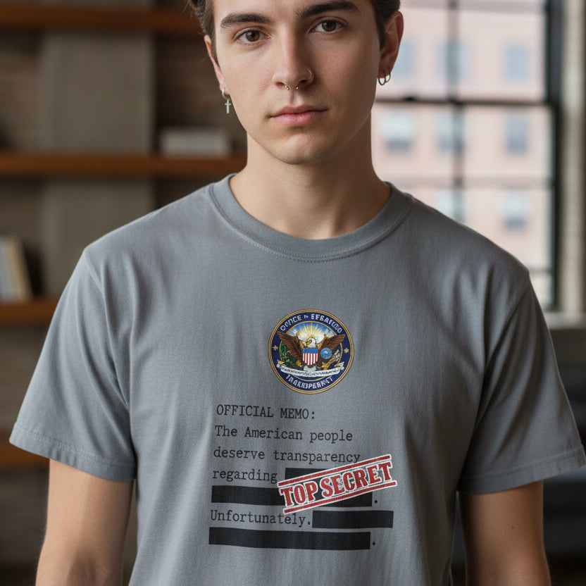 Official Memo 'Top Secret' Unisex T-Shirt