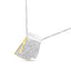 14K Two Tone Diamond Box Pendant Necklace - 2.0 Cttw
