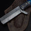 Handcrafted Damascus Bull Cutter Knife – 256-Layer Precision Blade - Korvel